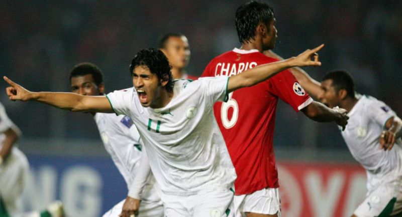Trong màu áo Al-Nassr, Saad Al-Harthi ghi nhiều bàn thắng quan trọng