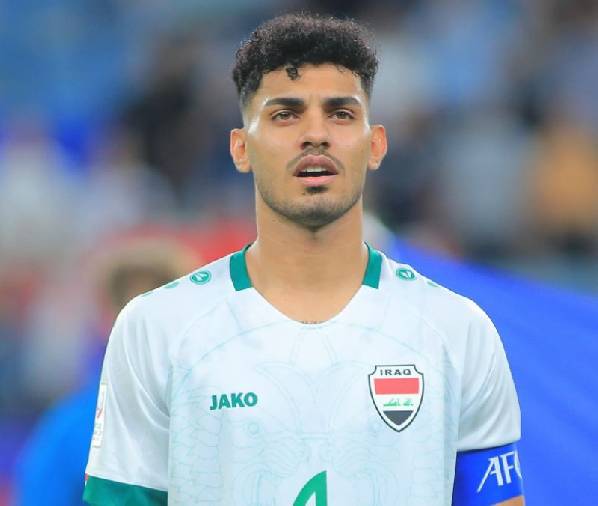 Zaid Tahseen: Trung vệ trẻ tài năng của bóng đá Iraq 
